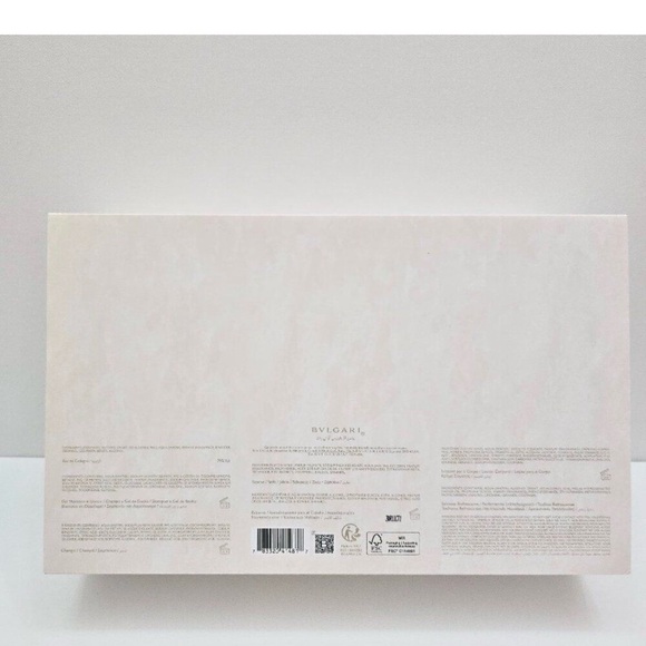 BVLGARI Eau Parfumée Eau Le Blanc boxed Gift Set - Picture 3 of 5